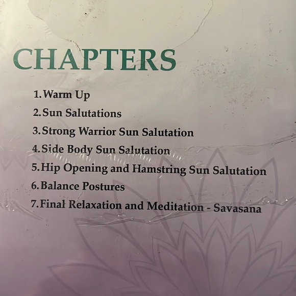 YOGA FOR MS DVD * Self-Care * Brand New - in original wrap * Teva Neuroscience * - Picture 3 of 6